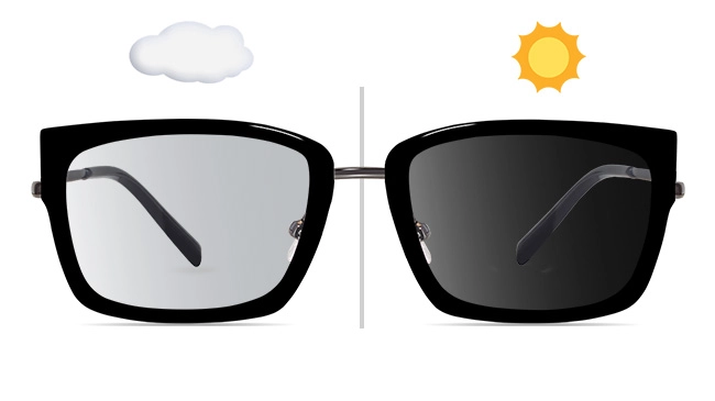 XCombo photochromic lenses