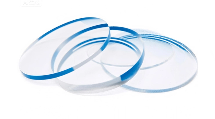 XCombo eye prescription lenses, three diffierent thickness and index lenses