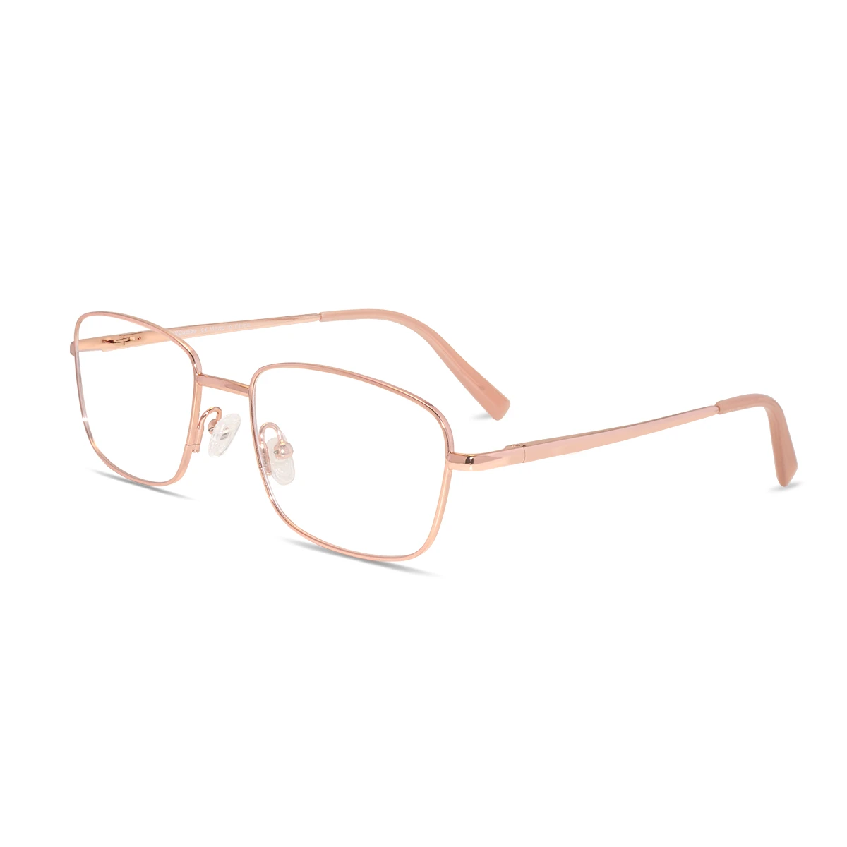 XCombo Soline Rose Gold Base Glasses angle left view