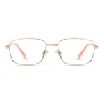 xcombo-soline-rose-gold-base-frame-front XCombo Soline Rose Gold Base Glasses front view