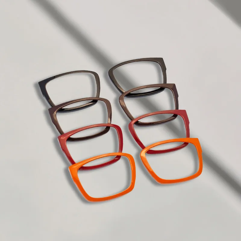 XCombo top frames in bold solid colors, versatile and stylish design 4