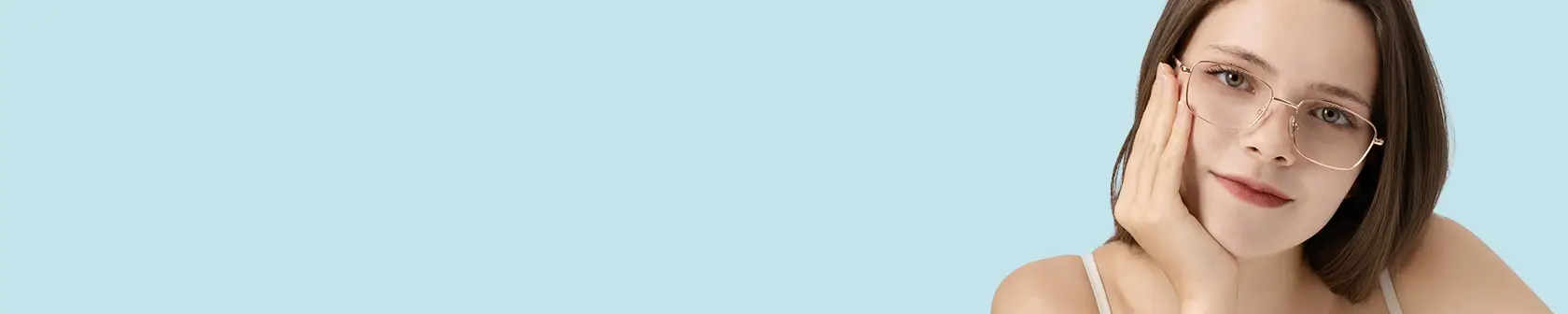 XCombo women's base frames banner featuring versatile eyewear foundations for interchangeable top frames