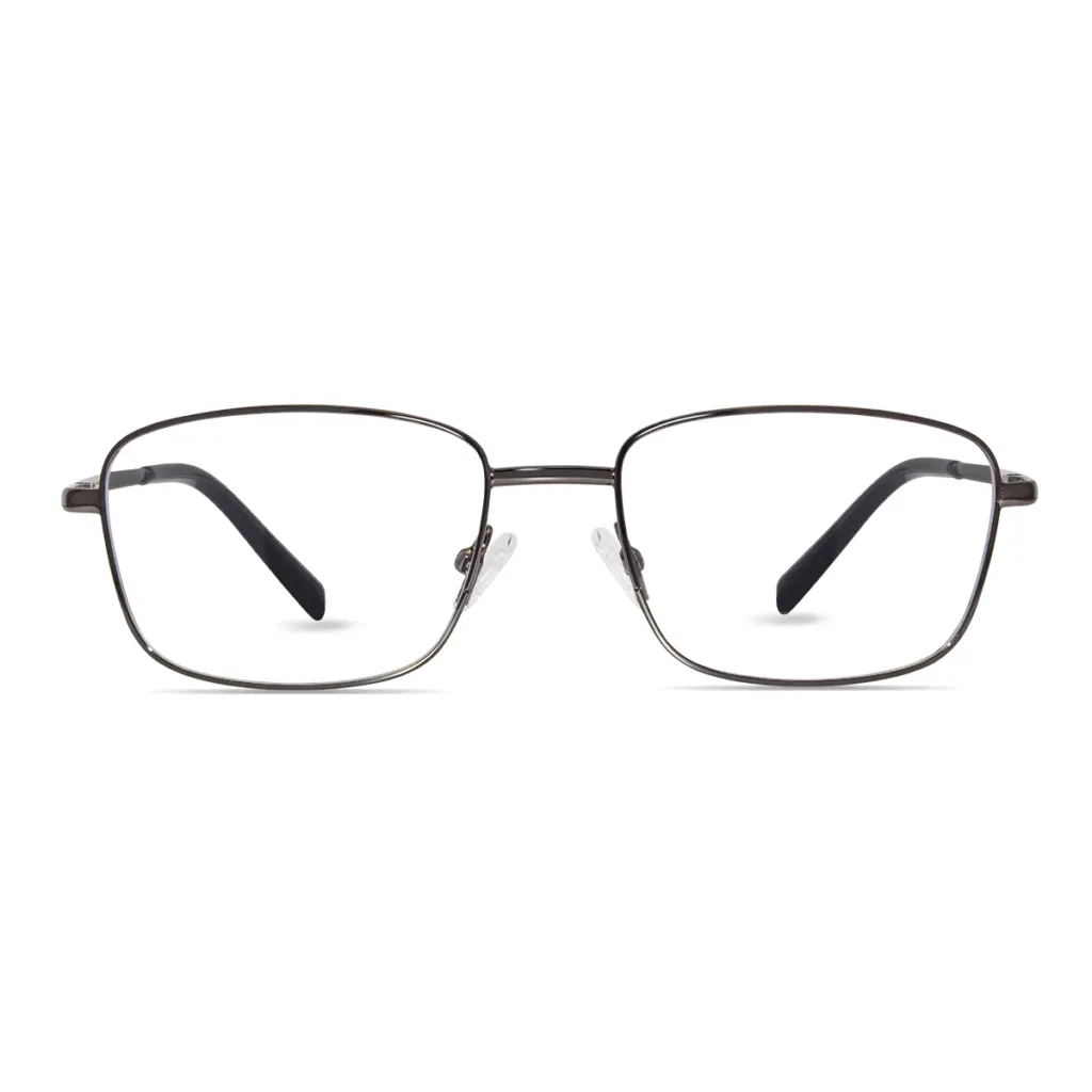 XCombo Soline Gunmetal Gray Base Glasses front view