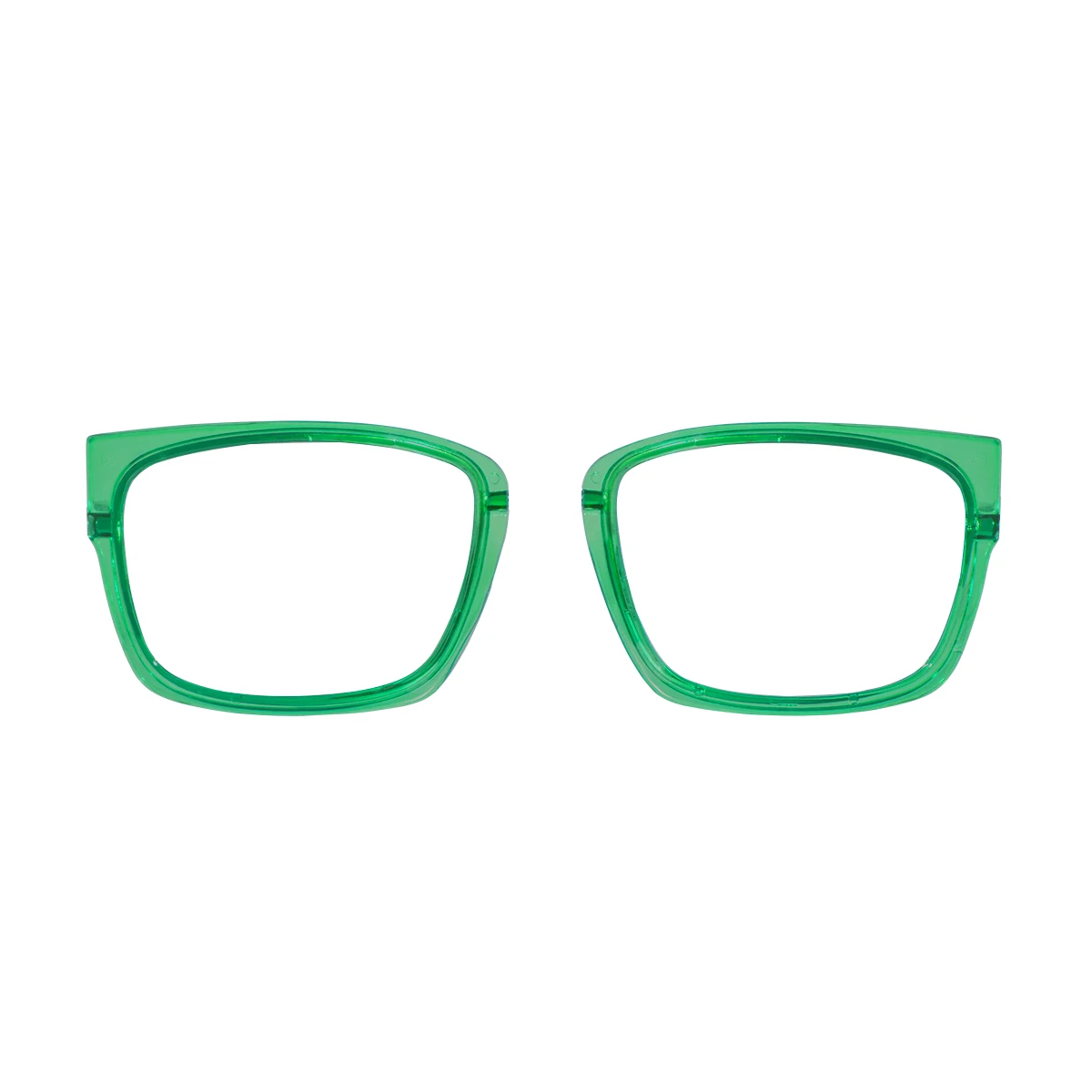 XCombo Translucent Green Forest  Top Frame, interchangeable accessory designed to match Soline Base Frames, front view
