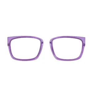 XCombo Translucent Lavender Top Frame, interchangeable accessory designed to match Soline Base Frames, front view