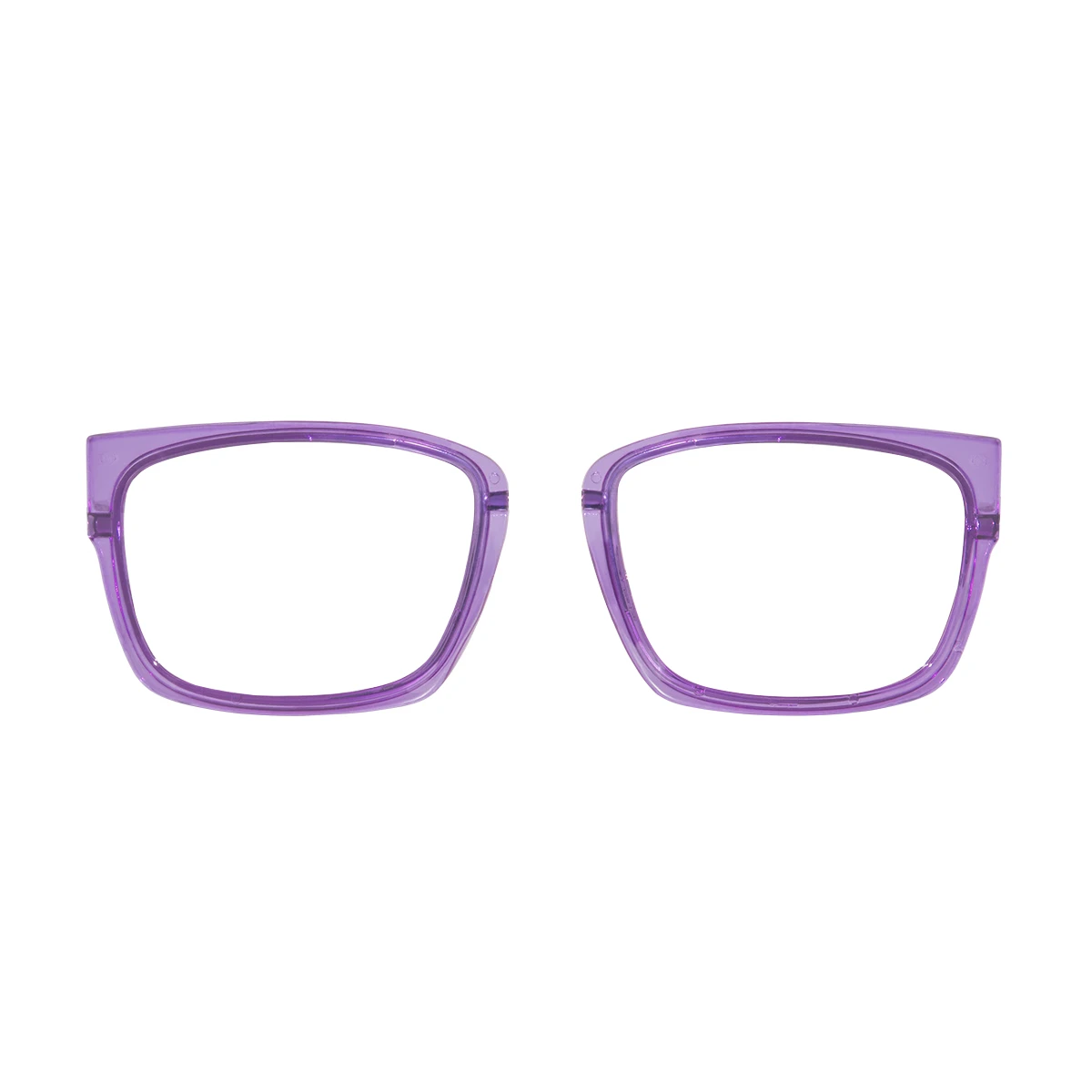 XCombo Translucent Lavender Top Frame, interchangeable accessory designed to match Soline Base Frames, front view