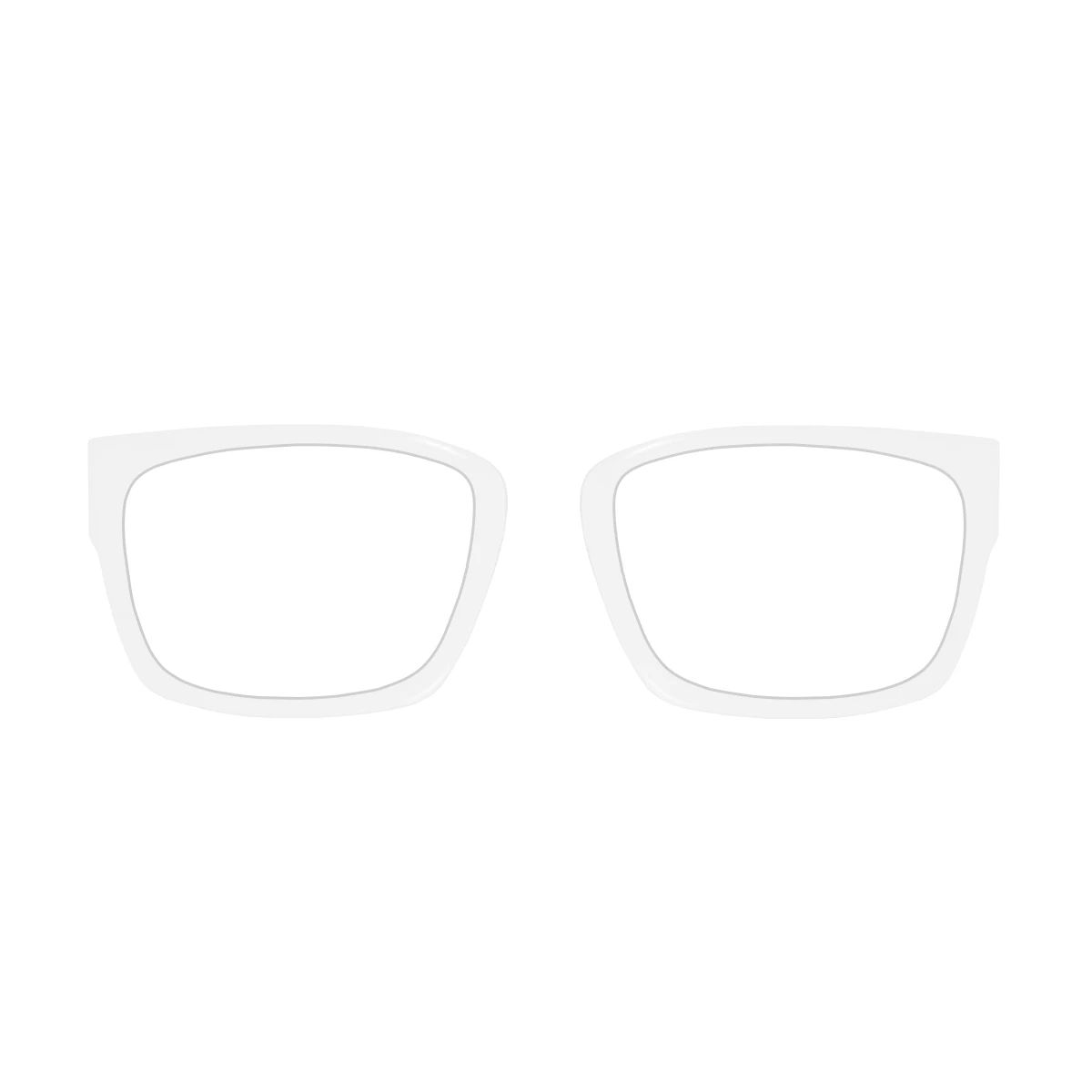 XCombo white Top Frame, interchangeable accessory designed to match Soline Base Frames, front view