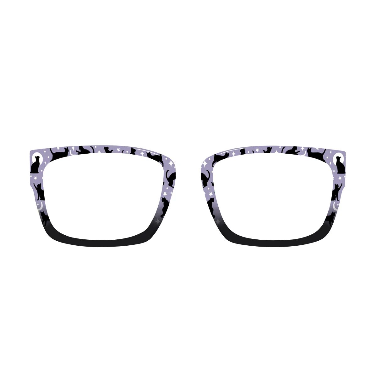 XCombo Canvas Series Top Frame, interchangeable accessory designed to match Soline Base Frames, front view, witchs cat