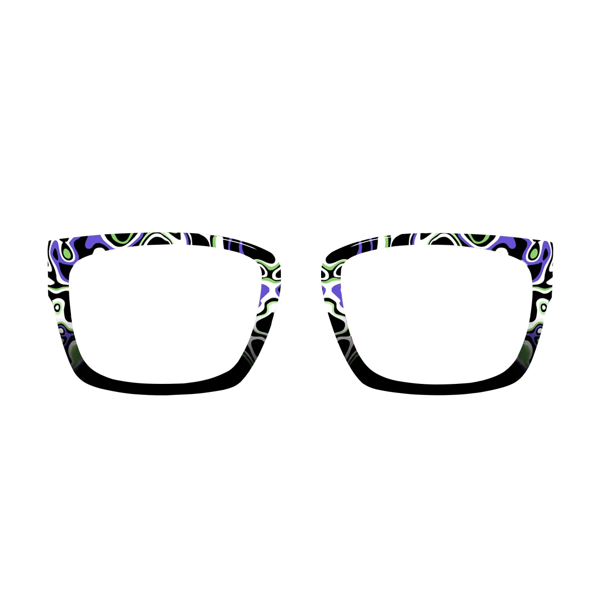 xcombo-canvas-series-top-frame-PH11-ghost-mosaic XCombo Canvas Series Top Frame, interchangeable accessory designed to match Soline Base Frames, front view, ghost mosaic