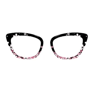 Flower Series Top Frames for Mira Cat-Eye Base | Floral Glasses Toppers