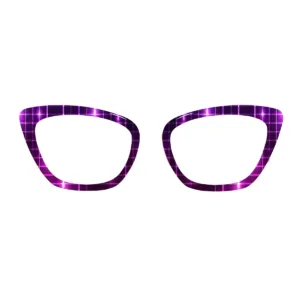 Light & Shadow Top Frames for Mira Cat-Eye Base Frame | Modular Glasses Toppers
