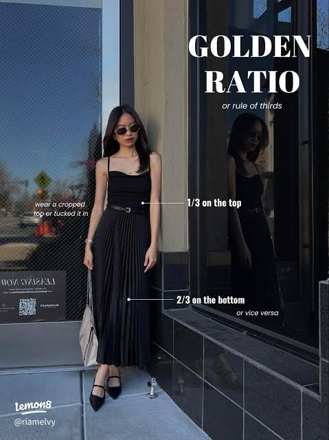 From Head to Toe: The Golden Ratio for Styling Glasses, Clothing, and Bags