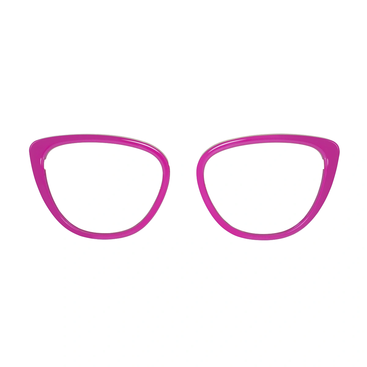 XCombo Aura Hot Pink Statement Color Topper for Customizable Eyewear Frames