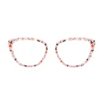 xcombo-aura-glasses-halloween-topper-ph31 XCombo Aura Halloween Creative Topper with orange pumpkin, ghost and spider web pattern, interchangeable eyewear topper for Aura Base Frame