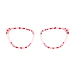 XCombo Cupid Line Red Heart Design Eyewear Topper