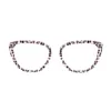 Pink Leopard Creative Topper for XCombo Aura interchangeable glasses