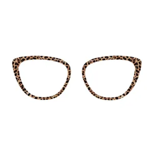 Classic Leopard Creative Topper for XCombo Aura eyewear